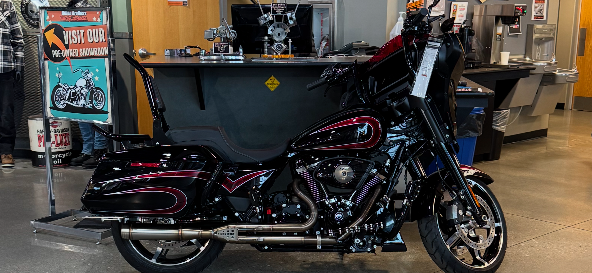 Siouxicide Chopper Harley M8 Touring Performance Stainless 2-1